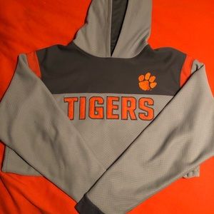 men’s 2 tone Clemson Tigers hoodie